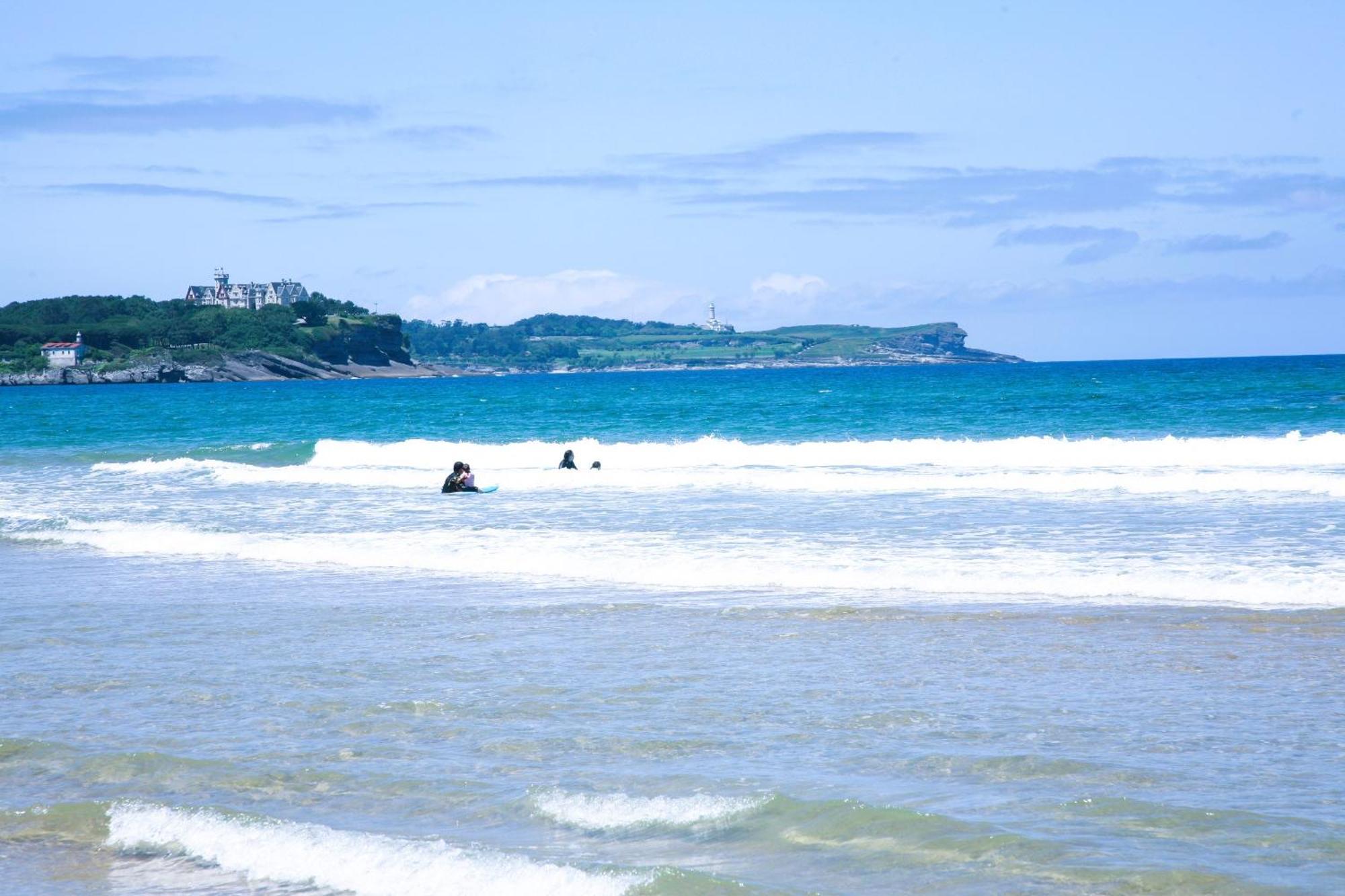 Apartamento Somo Completo 200M De La Playa Para 5 Personas Maximo Kültér fotó